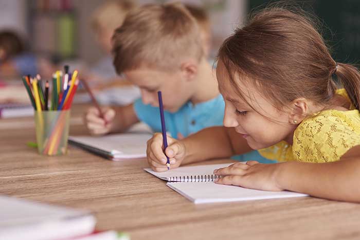 Trajet école enfants