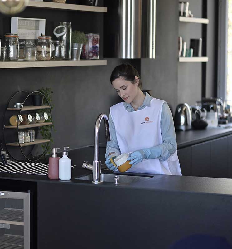 Les métiers proposés dans nos agences franchisées comme l'aide au ménage