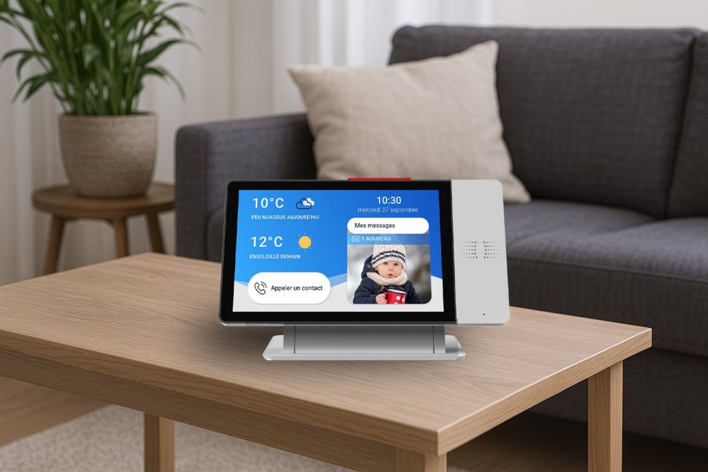 Service de téléassistance pour le maintien à domicile des personnes âgées en perte d'autonomie